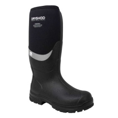 DryShod Men's SteadYeti Hi Winter Boot with Vibram Arctic Grip-Black-8