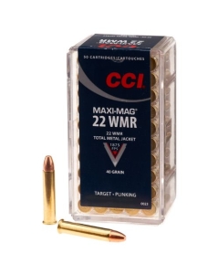 CCI Maxi Mag 22 Mag 40 Grain TMJ - 50 Rounds
