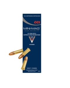 CCI Mini-Mag HV 22 LR 40 Grain LRN Box of 100