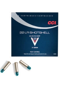 CCI Shotshell 22 LR 31 Grain #12 - 20 Rounds
