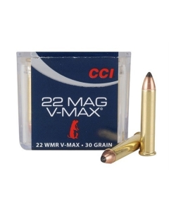 CCI Varmint 22 WMR 30 Grain V-Max - 50 Rounds