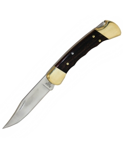 BUCK Folding Hunter - Finger Grooved Knife