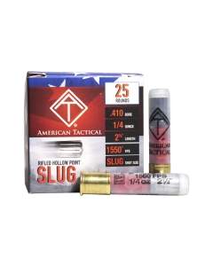 American Tactical .410 2.5" Hollow Point Rifled Slug - 25 Rounds