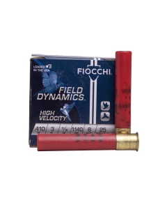 Fiocchi Field Dynamics 410 3" 11/16oz 8 Shot - 25 Rounds