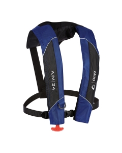 Onyx A/M-24 - Automatic / Manual Inflatable Life Jacket (PFD) - Blue