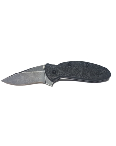 Kershaw Scallion Black Blackwash Assisted Folding Knife