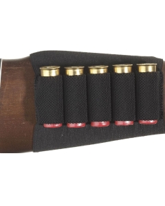 Allen Buttstock Rifle Ammunition Carrier 9-Round Elastic Black