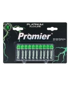 Promier AAA Platinum Alkaline Battery 20 Pack