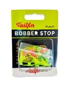 Tailfin Braided Bobber Stops - 25 Pack