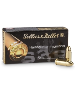 Sellier & Bellot 9mm Luger 115 Grain Full Metal Jacket - Box of 50