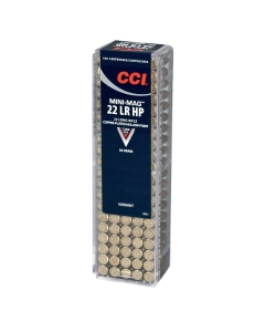 CCI Mini-Mag High Velocity 22 LR 36 Grain Copper Plated HP Box of 100
