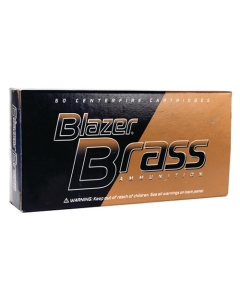 CCI Blazer Brass 40 S&W 165 Grain FMJ - 50 Rounds