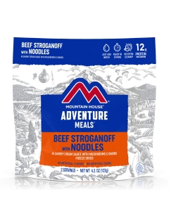 Mountain House Freeze Dried Beef Stroganoff Pouch