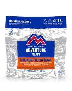 Mountain House Freeze Dried Chicken Fajita Bowl Pouch