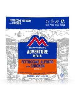 Mountain House Freeze Dried Fettuccine Alfredo with Chicken Pouch
