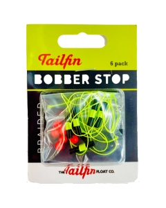 Tailfin Braided Bobber Stops - 6 Pack