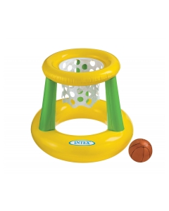 Intex Floating Hoops 3 Includes Inflatable Pool Hoop & Basketball Repair Patch