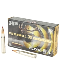 Federal Premium 30-06 Sprg 178gr ELD-X - 20 Rounds