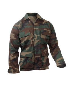 Rothco Camo BDU Shirt - Woodland Camo