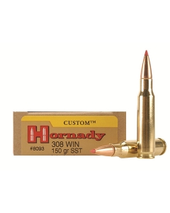 Hornady Custom Ammunition 308 Win 150 Grain SST