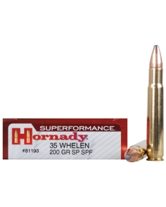 Hornady SUPERFORMANCE 35 Whelen 200 Grain Soft Point