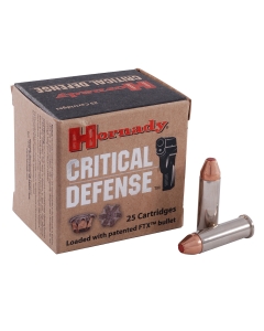 Hornady Critical Defense 38 Special 110 Grain Flex Tip eXpanding