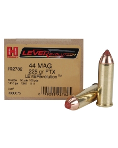 Hornady Lever Evolution 44 Mag 225 Grain FTX - 20 Rounds