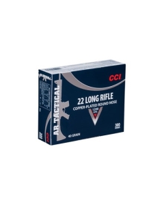 CCI Tactical 22LR 40 Grain Copper Plated Round Nose - 300 Rounds