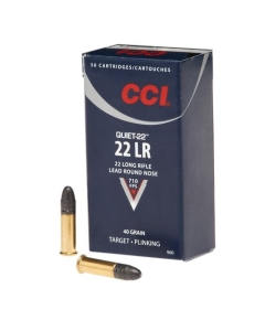 CCI Quiet Sub-Sonic 22LR 40 Grain - 50 Rounds 