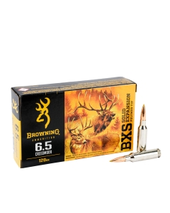 Browning BXS 6.5 Creedmoor 120gr Copper Tipped - 20 Rounds