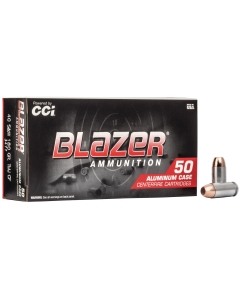 CCI Blazer Clean-Fire 40 S&W 180gr TMJ - 50 Rounds