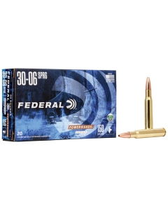 Federal Power Shok 30-06 Sprg 150gr Copper HP - 20 Rounds
