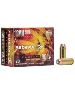 Federal Fusion 10mm Auto Bonded Soft Point - 20 Rounds