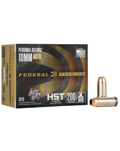 Federal Premium Personal Defense 10mm Auto 200gr HST HP - 20 Rounds