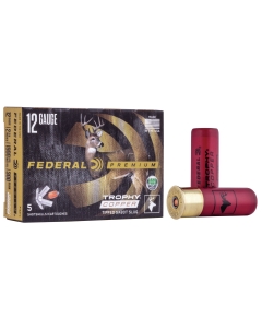 Federal Premium 12 Ga 2 3/4" 300gr Trophy Copper Sabot Slug - 5 Rounds