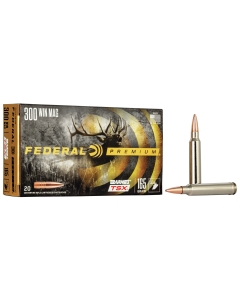Federal Premium 300 Win Mag 165gr Barnes TSX - 20 Rounds