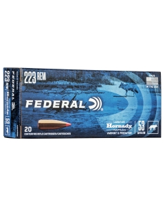 Federal Varmint & Predator 223 Rem 53gr Hornady V-Max - 20 Rounds