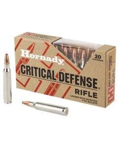 Hornady Critical Defense 223 Rem 55gr FTX - 20 Rounds