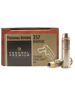 Federal Premium Personal Defense 357 Magnum 158 Grain Hydra Shok