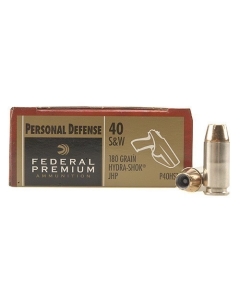 Federal Premium Personal Defense 40 S&W 155 Grain JHP