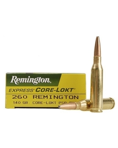Remington Express 260 Rem 140 Grain Core-Lokt Pointed Soft Point