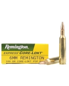Remington Express 6mm Rem 100 Grain Core-Lokt Pointed Soft Point