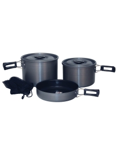 Texsport Scouter Hard Anodized Cook Set