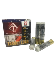 American Tactical Target Load 410 2.5" 1/2oz 9 Shot - 25 Rounds