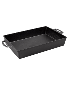 Lodge 9 x 13 Inch Seasoned Cast Iron Casserole Pan