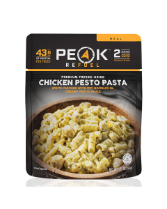 Peak Refuel Premium Freeze Dried Chicken Pesto Pasta