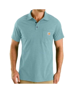 Carhartt Men's Force Cotton Delmont Pocket Polo