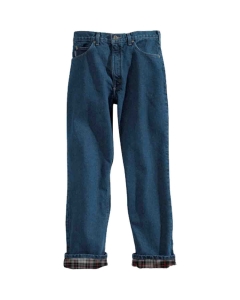 Carhartt Men's Relaxed Fit Straight Leg Flannel Lined