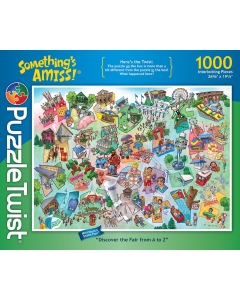 Puzzle Twist Discover the Fair from A to Z 1000 Piece Puzzle