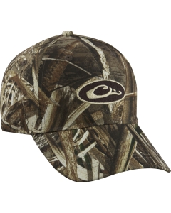 Drake Waterfowl Cotton Camo Baseball Style Cap